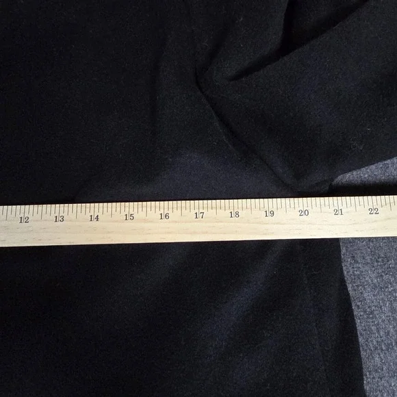 Brookstreet Raleigh Washington Cashmere Overcoat Single Breasted Union Made 42